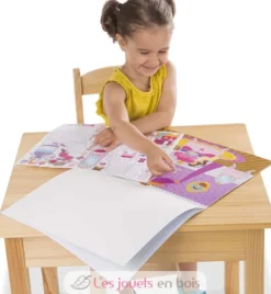 200 autocollants réutilisables - Princesses - Melissa & Doug