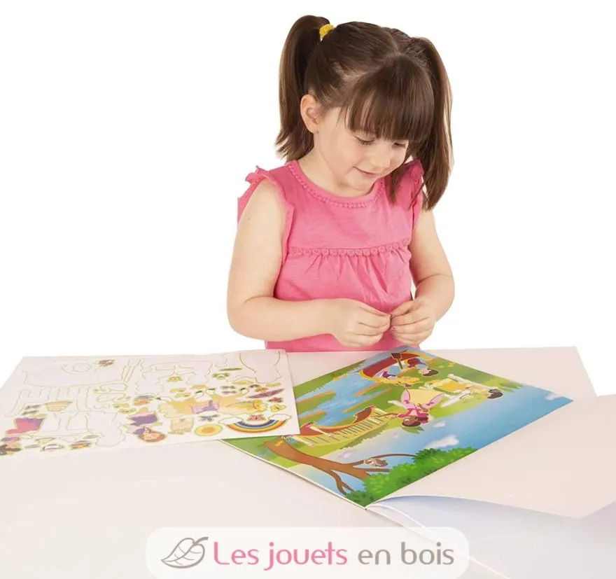 200 autocollants réutilisables - Princesses - Melissa & Doug