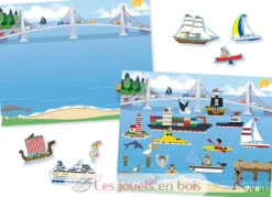 165 autocollants réutilisables - Véhicules - Melissa & Doug