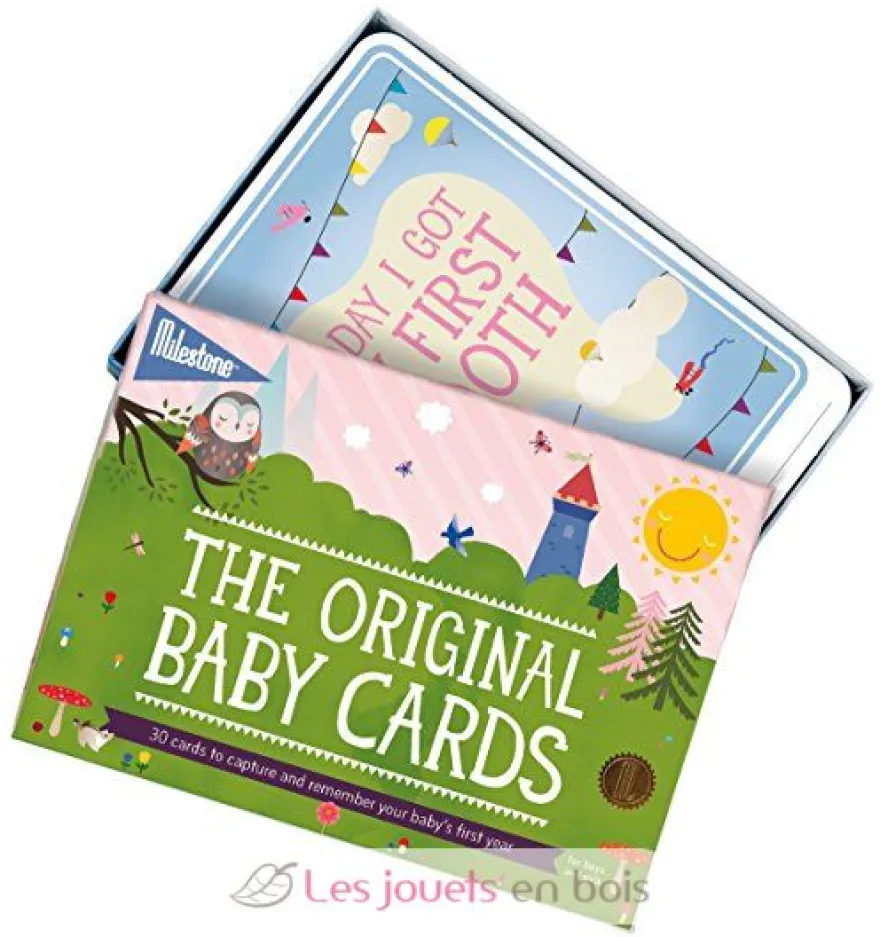 BABY CARDS - Version Anglaise - Milestone