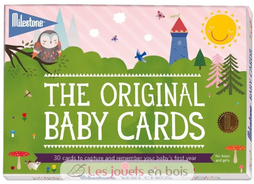 BABY CARDS - Version Anglaise - Milestone