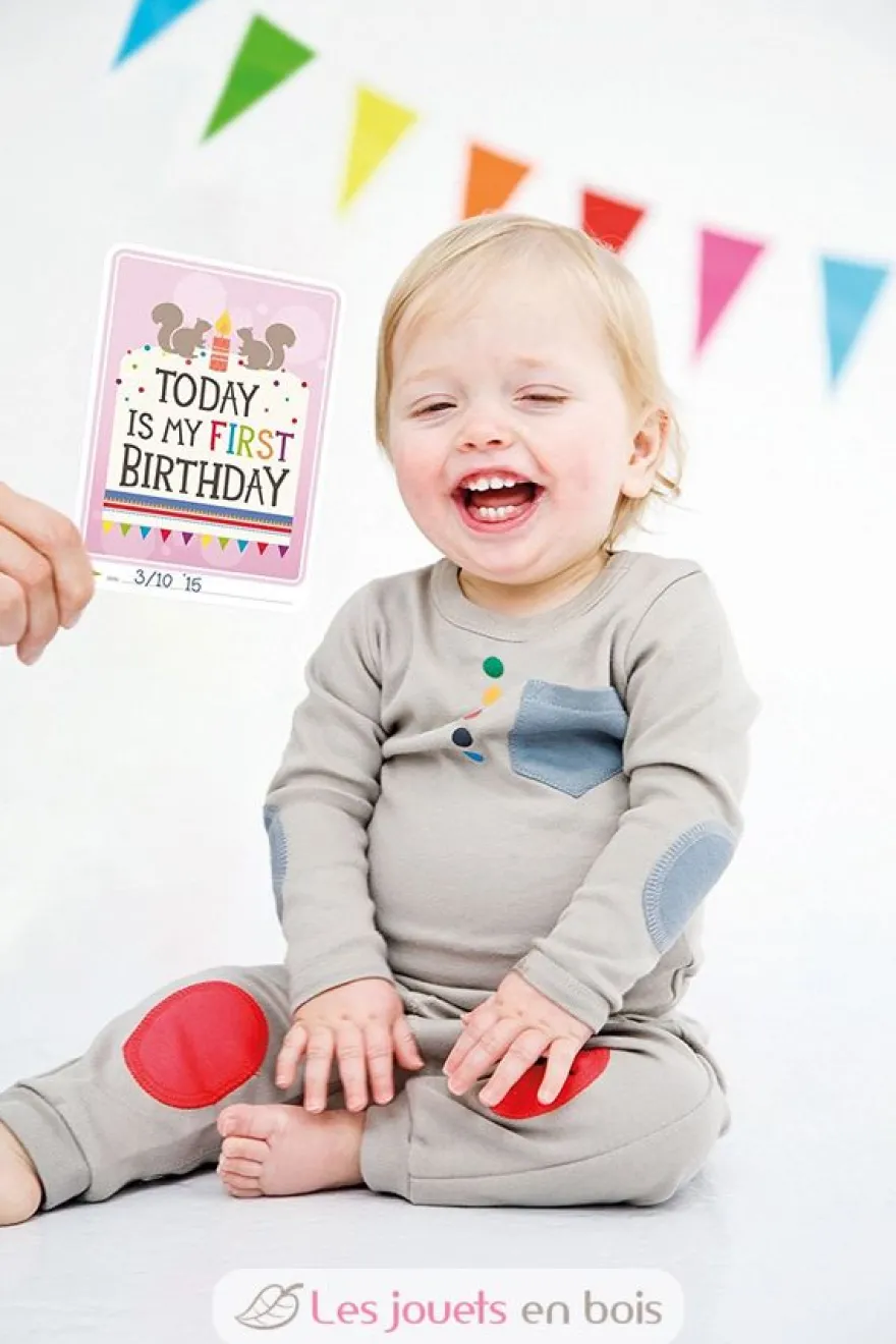 BABY CARDS - Version Anglaise - Milestone