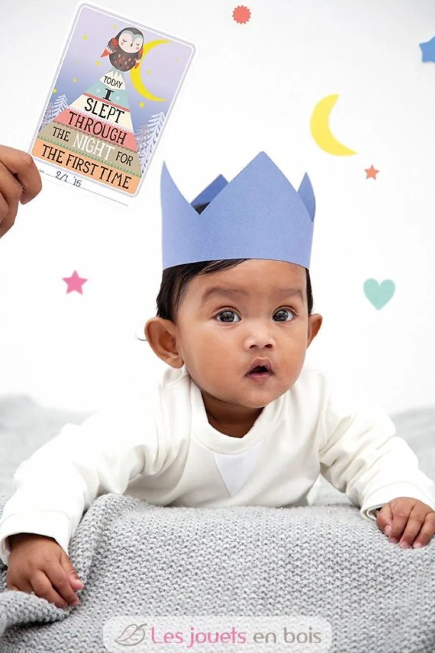 BABY CARDS - Version Anglaise - Milestone