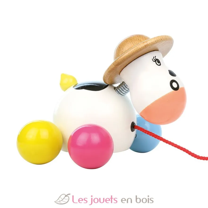 Baby Rosy la vache à tirer - Vilac