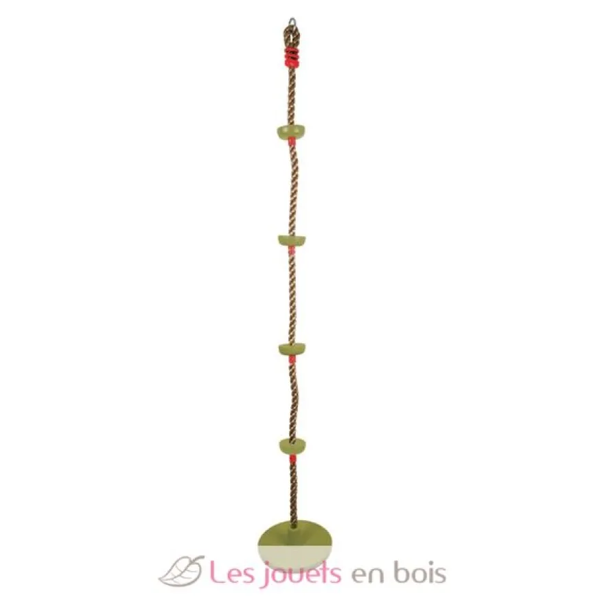 Balançoire d'escalade 2 en 1 verte Small Foot Compagny