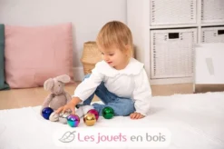 Balles Mystères réfléchissantes colorées - TickiT