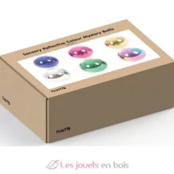Balles Mystères réfléchissantes colorées - TickiT