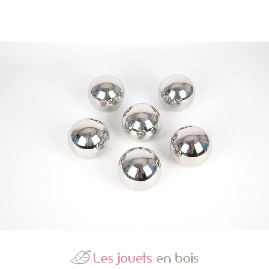 Balles Mystères réfléchissantes argentées - TickiT