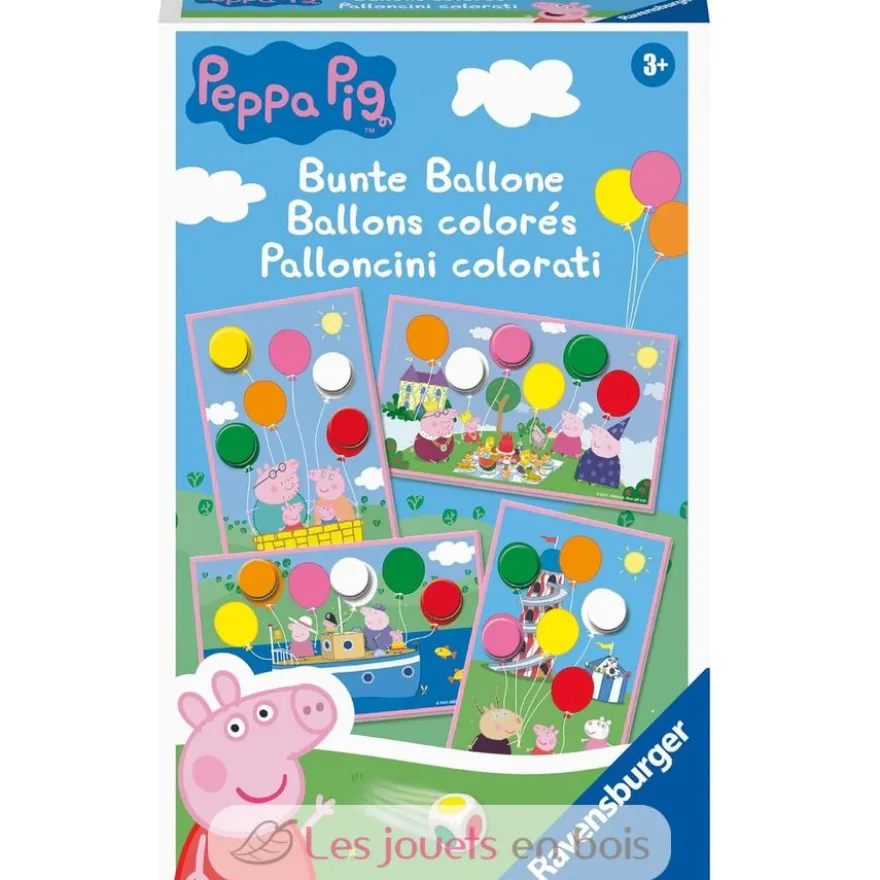 Ballons colorés Peppa Pig - Ravensburger