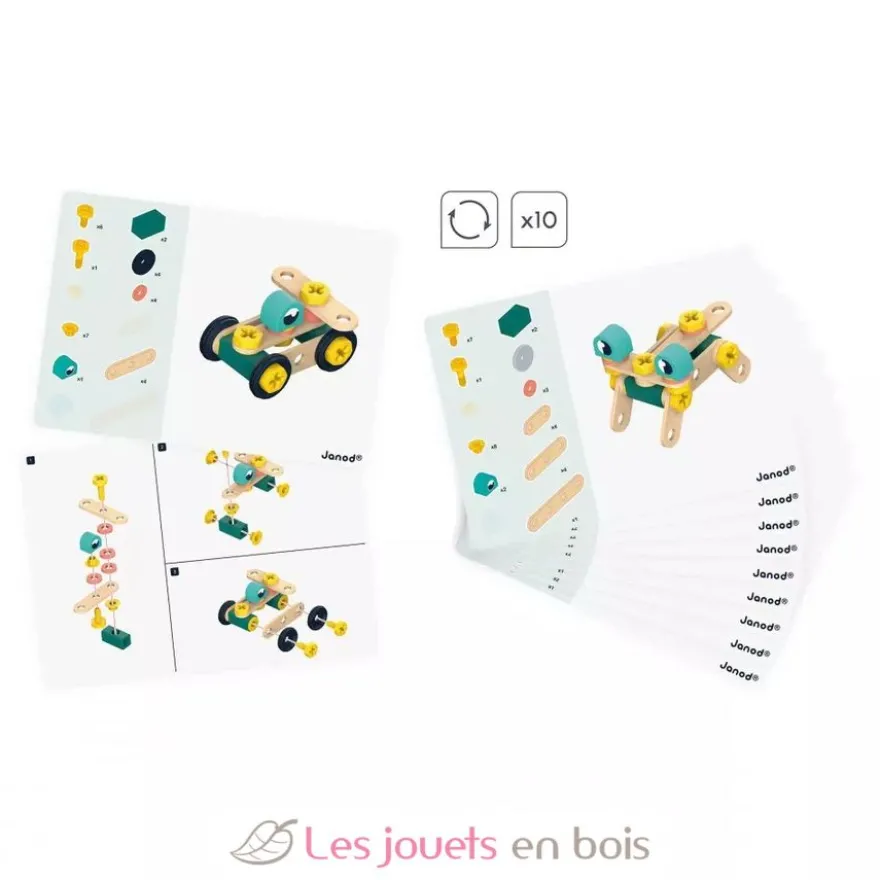 Baril Brico'Kids 50 pièces - Janod