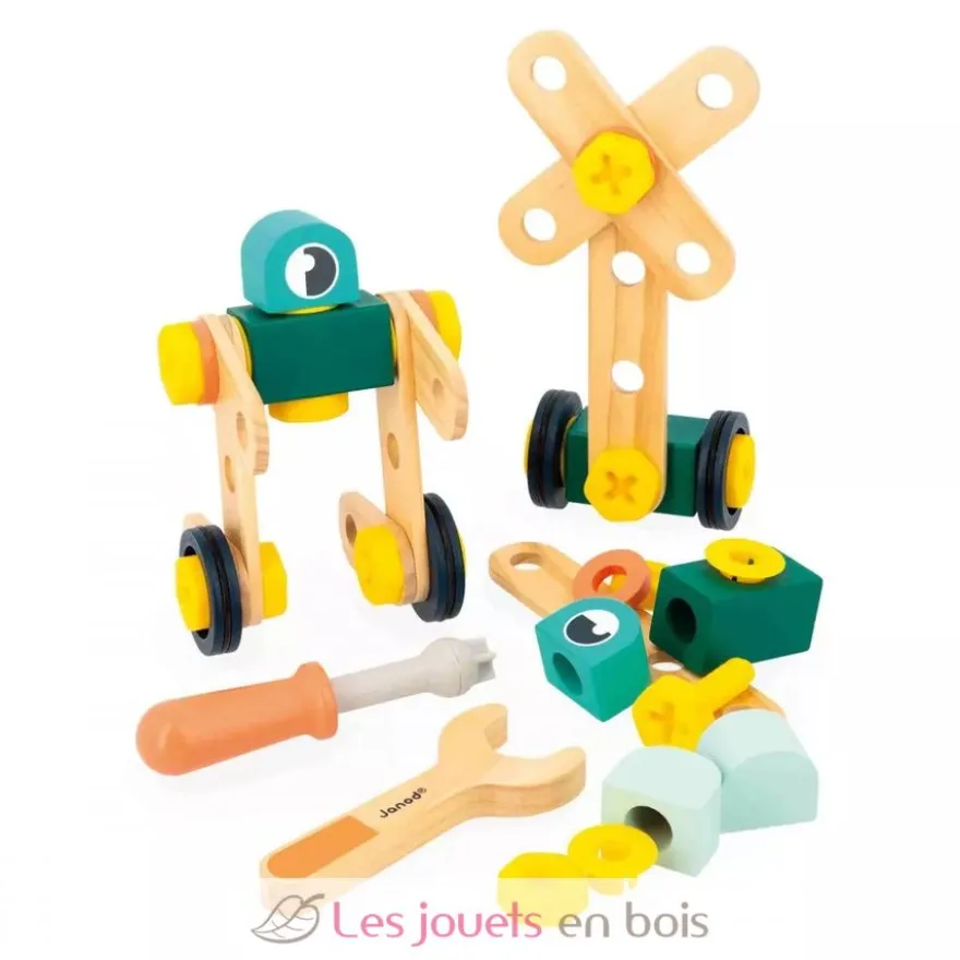 Baril Brico'Kids 50 pièces - Janod