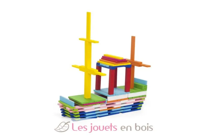 Baril de 200 Planchettes en bois - Sapin Malin