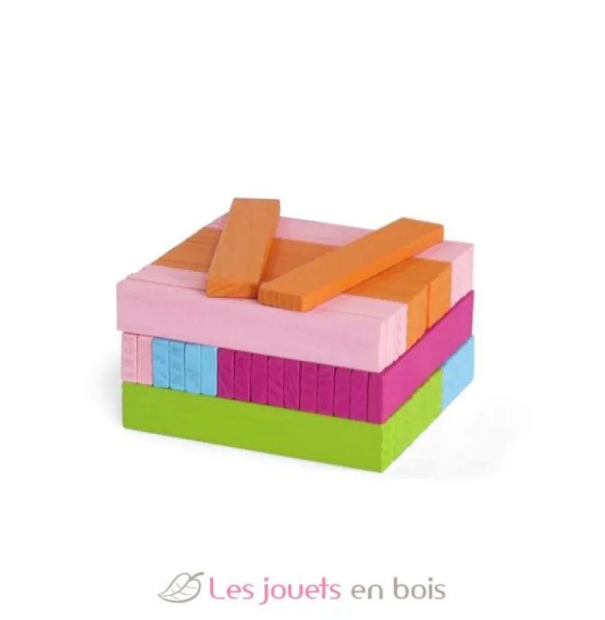 Baril de 100 Planchettes en bois - Sapin Malin