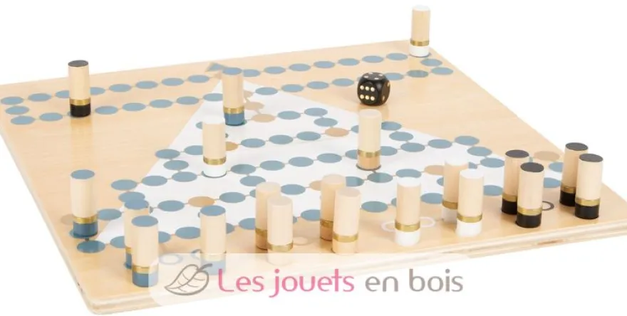 Barricade et Halma Gold Edition gris Small Foot Compagny