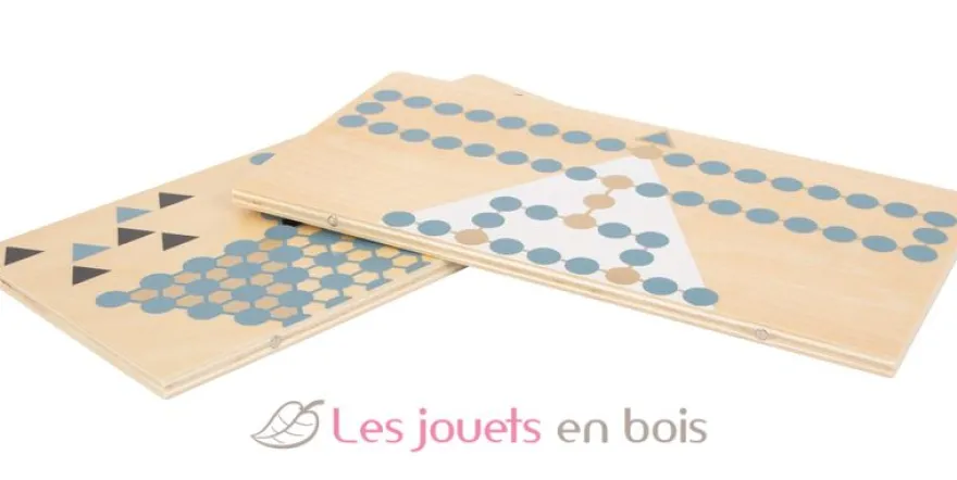 Barricade et Halma Gold Edition gris Small Foot Compagny