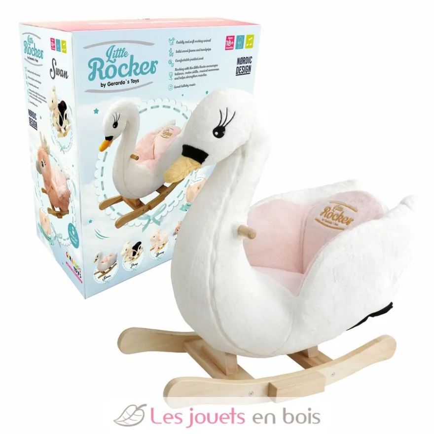 Bascule Cygne blanc - Gerardo's Toys