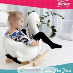 Bascule Cygne blanc - Gerardo's Toys
