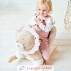 Bascule Ernest le lion brun - Nattou