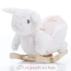 Bascule lapin blanc - Gerardo's Toys