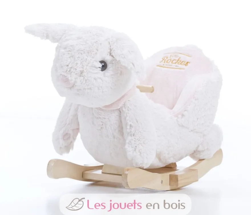 Bascule lapin blanc - Gerardo's Toys