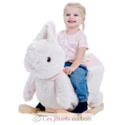 Bascule lapin blanc - Gerardo's Toys