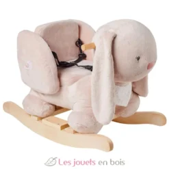 Bascule Pomme le lapin rose - Nattou