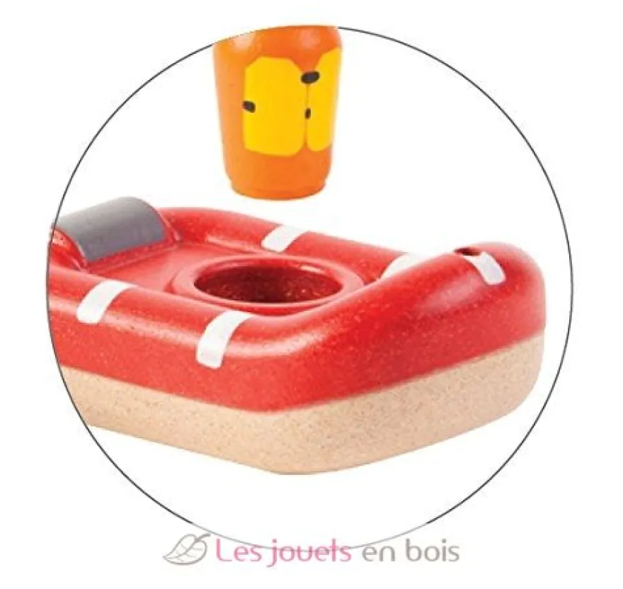 Bateau de sauvetage pour le bain - Plan Toys
