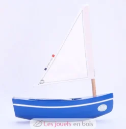 Bateau Le Bâchi bleu 17cm - Maison Tirot