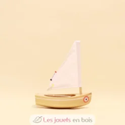 Bateau Le Bâchi bois naturel 17cm - Maison Tirot