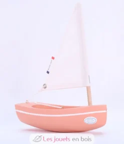 Bateau Le Bâchi rose 17cm - Maison Tirot