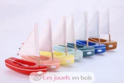 Bateau Le Bâchi rouge 17cm - Maison Tirot