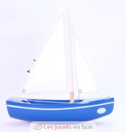 Bateau Le Sloop bleu 21cm - Maison Tirot