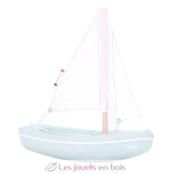 Bateau Le Sloop vert d'eau 21cm - Maison Tirot