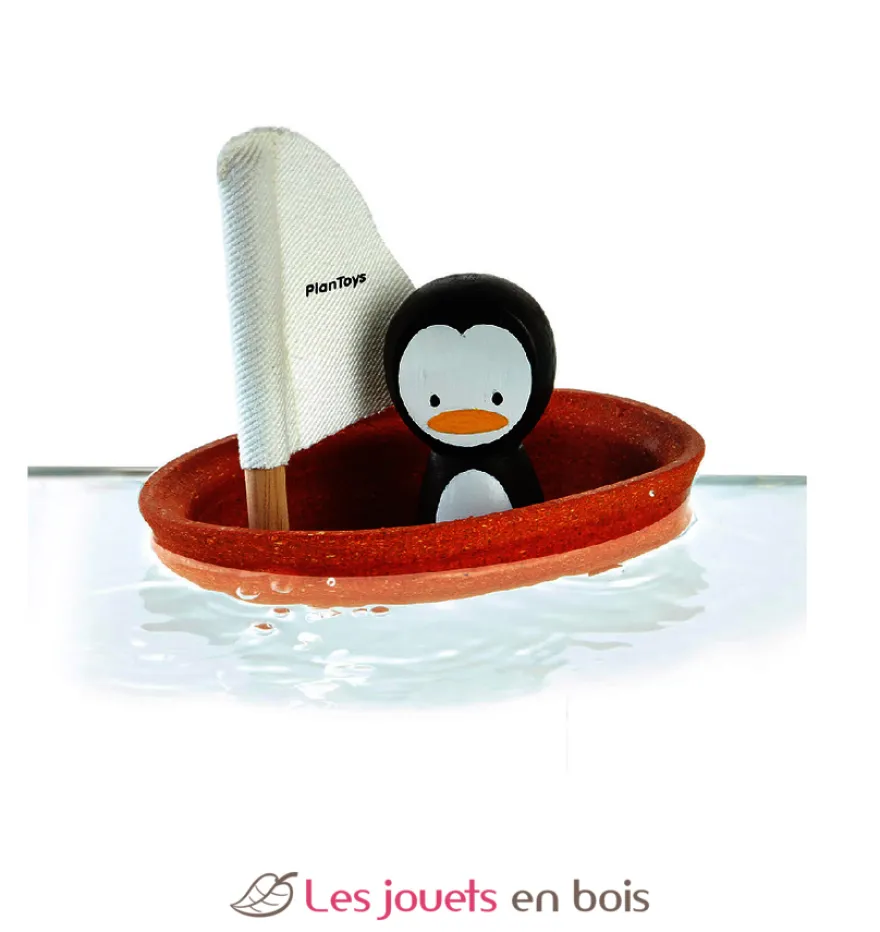 Bateau pingouin - Plan Toys