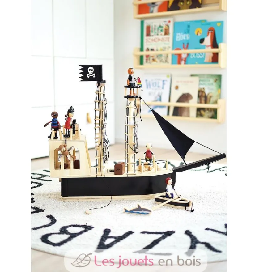 Bateau pirate en bois - Small Foot company