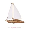 Bateau à voile Le Rêve de Sérénité - Puzzle 3D mécanique en bois - Ugears