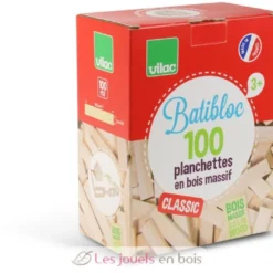 Batibloc classic 100 planchettes - Vilac