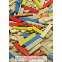 Batibloc couleur 100 planchettes - Vilac