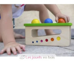 Battino jeu à marteler en bois coloré - Selecta