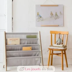 Bibliothèque enfant gris clair - 3 Sprouts