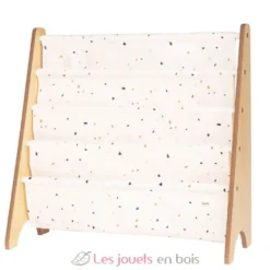 Bibliothèque enfant Terrazzo crème - 3 Sprouts