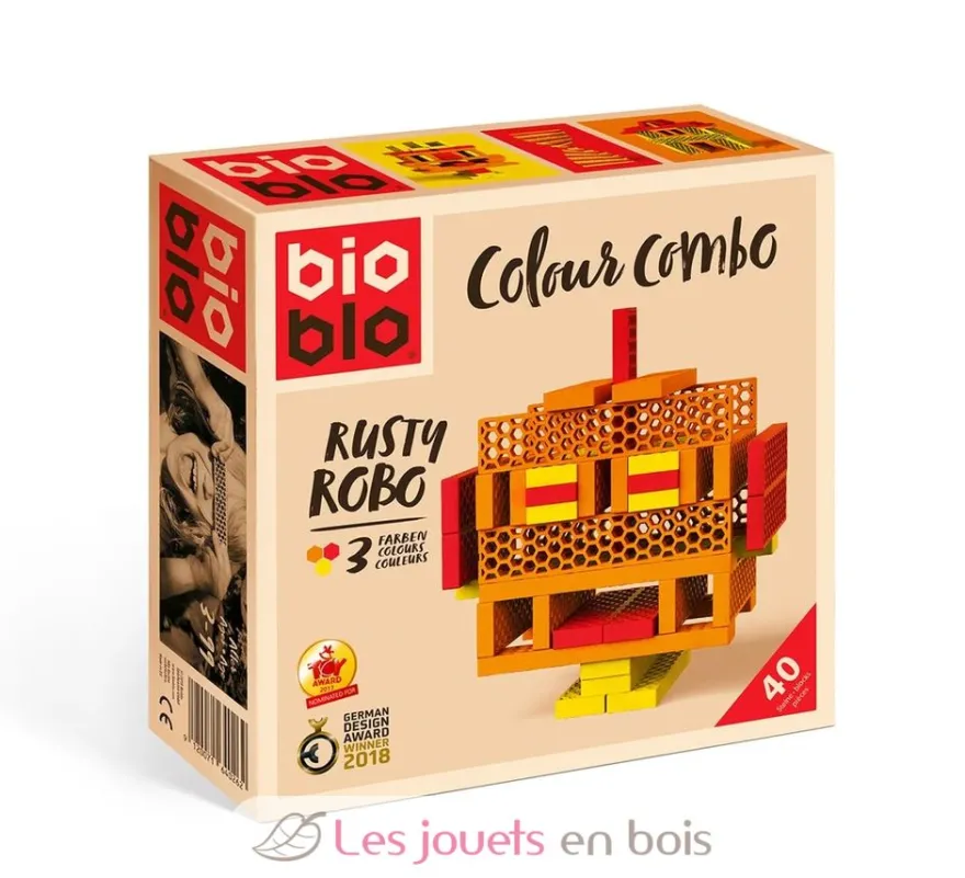 Bioblo Rusty Robo 40 briques - Bioblo