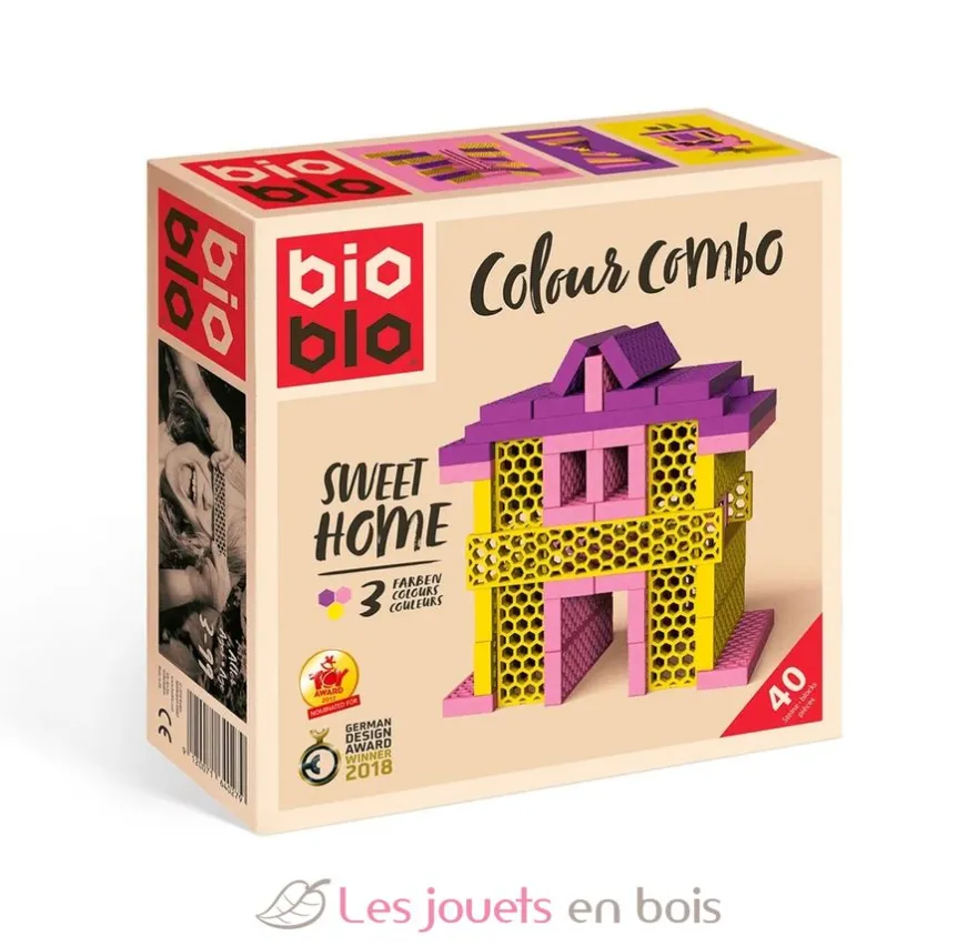 Bioblo Sweet Home 40 briques - Bioblo