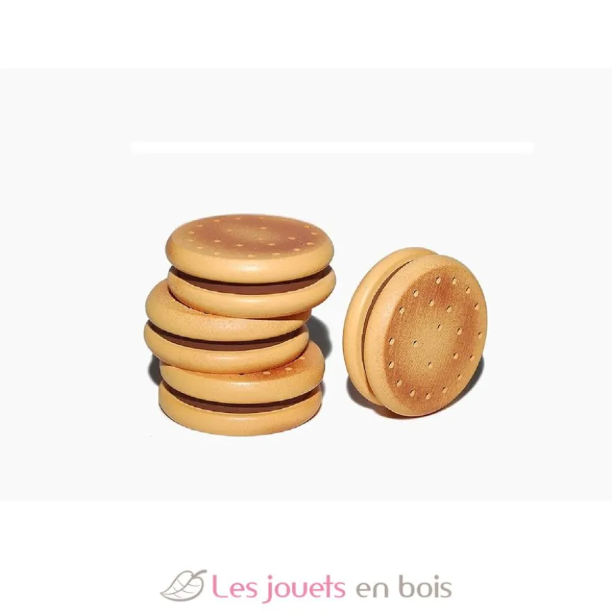 Biscuits Prince au chocolat - Bois et métal - Tanner