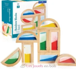 Blocs arc-en-ciel - Sable - Guidecraft