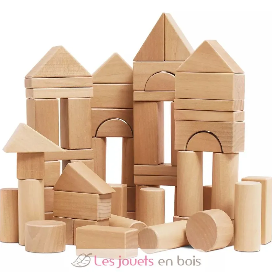 Blocs de construction en bois naturel - Le Toy Van