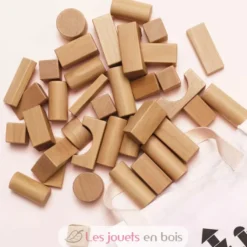 Blocs de construction en bois naturel - Le Toy Van