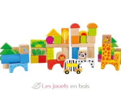 Blocs de construction en bois Zoo - Small Foot company