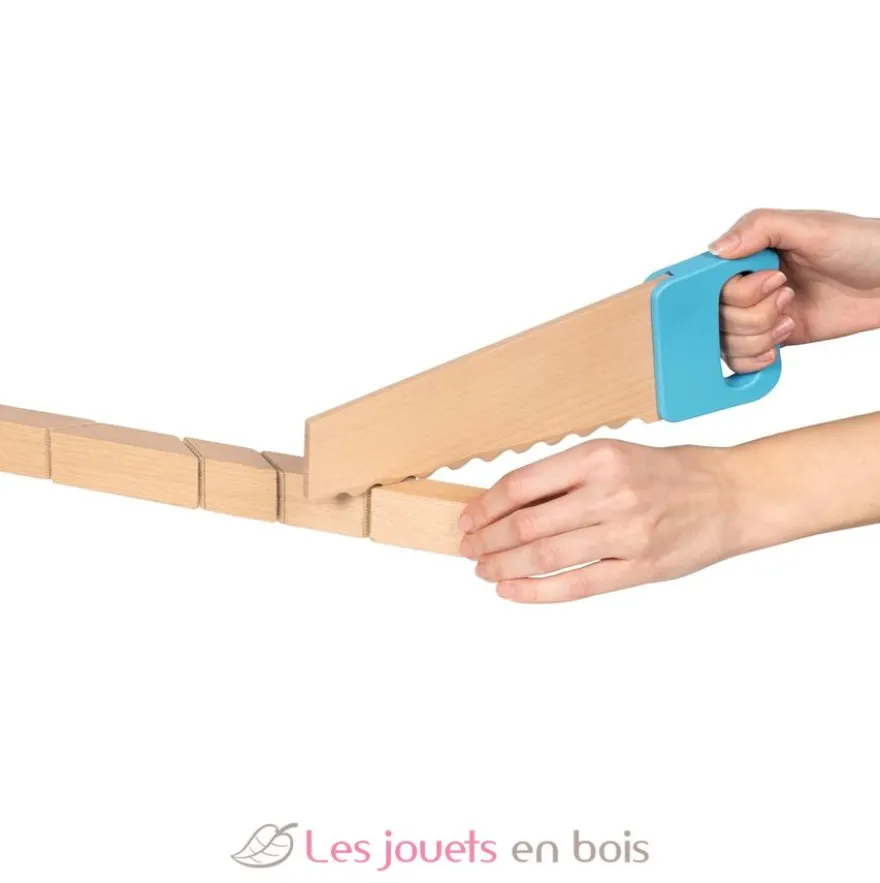 Blocs de construction à scratch avec scie - Goki