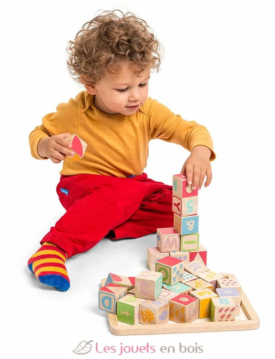 Blocs en bois ABC - Le Toy Van